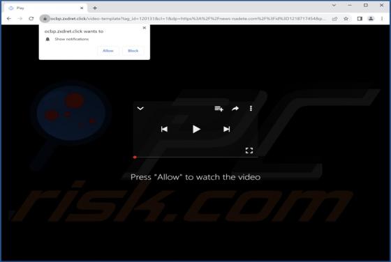 Zxdret.click Ads