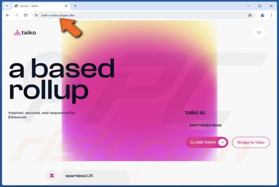 Claim Taiko Token Scam