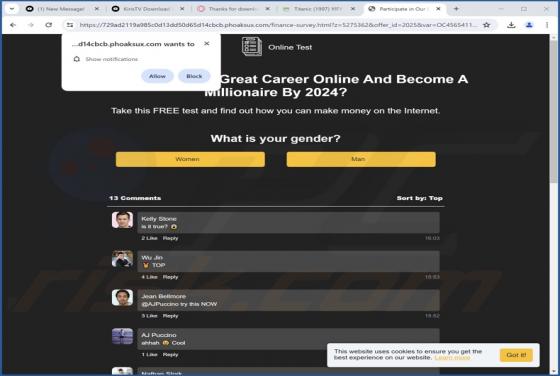 Phoaksux.com Ads