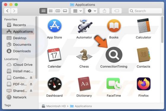 ConnectionTiming Adware (Mac)