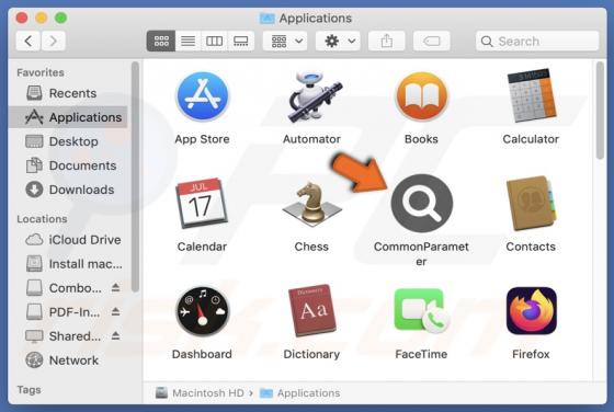 CommonParameter Adware (Mac)