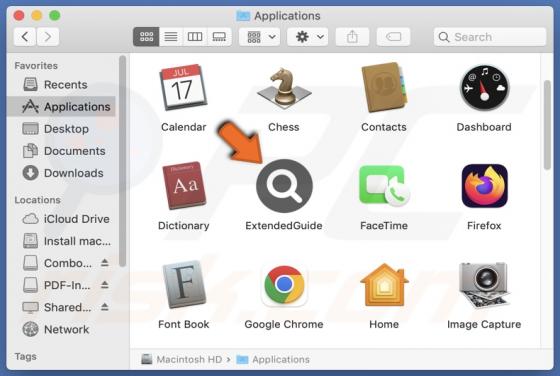 ExtendedGuide Adware (Mac)