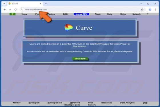 $CRV Supply Scam