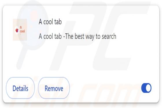 A Cool Tab Browser Hijacker