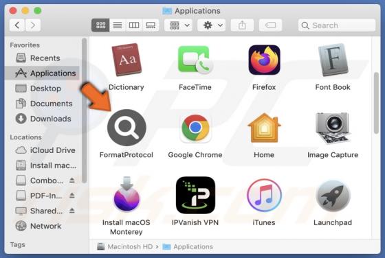 FormatProtocol Adware (Mac)