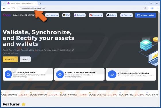 Dapp - Wallet Rectify Scam