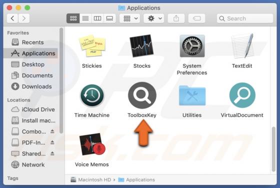 ToolboxKey Adware (Mac)