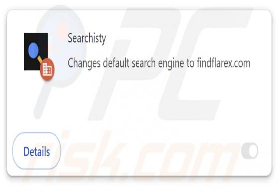 Searchisty Browser Hijacker