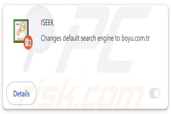 ISEEK Browser Hijacker