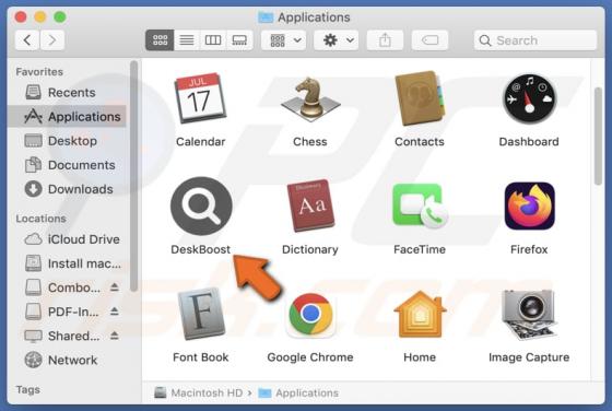 DeskBoost Adware (Mac)