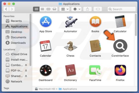 CoreInterface Adware (Mac)