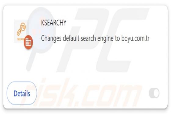 KSEARCHY Browser Hijacker