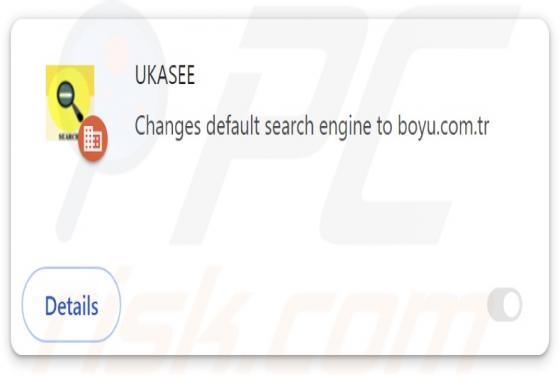 UKASEE Browser Hijacker