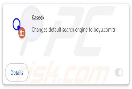 Kaseek Browser Hijacker