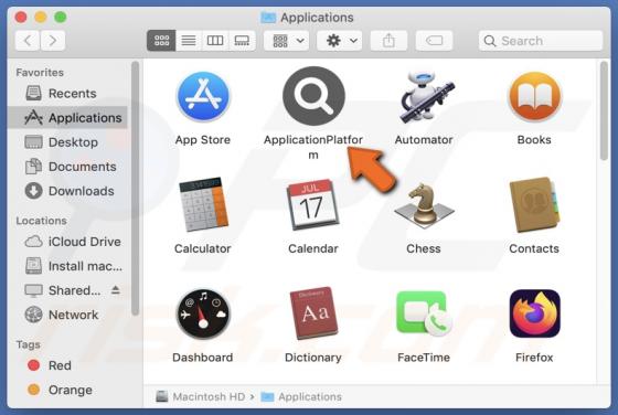 ApplicationPlatform Adware (Mac)