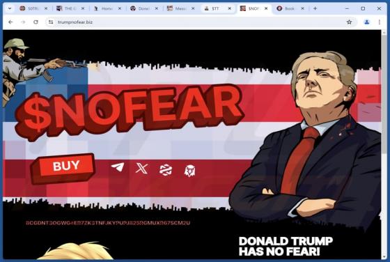 Trump Crypto Tokens Scam