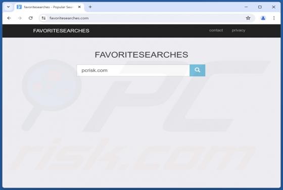 Favoritesearches.com Redirect