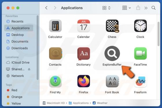 ExploreBuffer Adware (Mac)