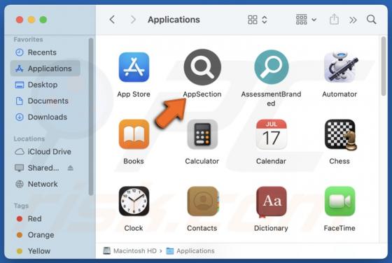AppSection Adware (Mac)