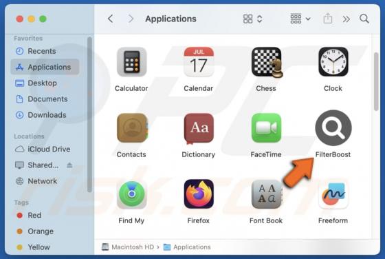 FilterBoost Adware (Mac)