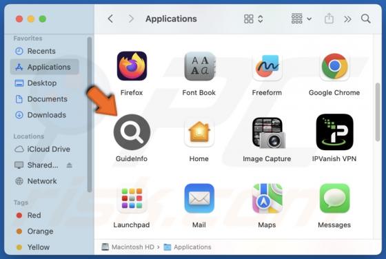 GuideInfo Adware (Mac)