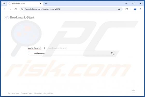 Bookmark Start Browser Hijacker
