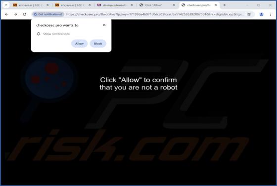 Checkosec.pro Ads