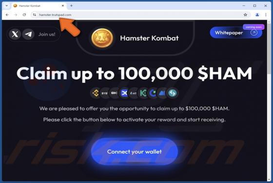 Claim $HAM Scam