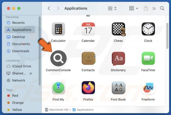 CommonConsole Adware (Mac)