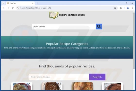 Recipesearchstore.com Redirect