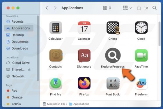 ExplorerProgress Adware (Mac)