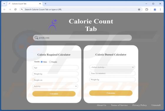 Caloriecounttab.com Redirect