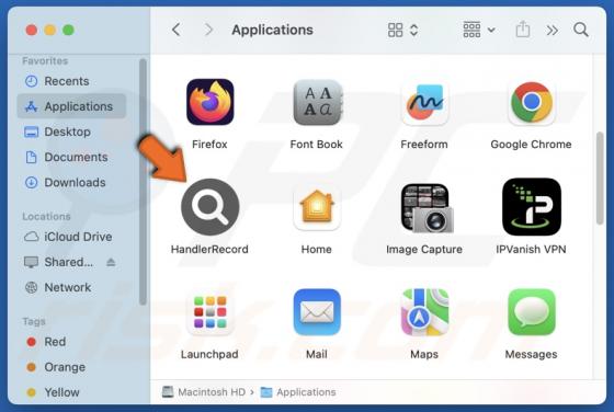 HandlerRecord Adware (Mac)