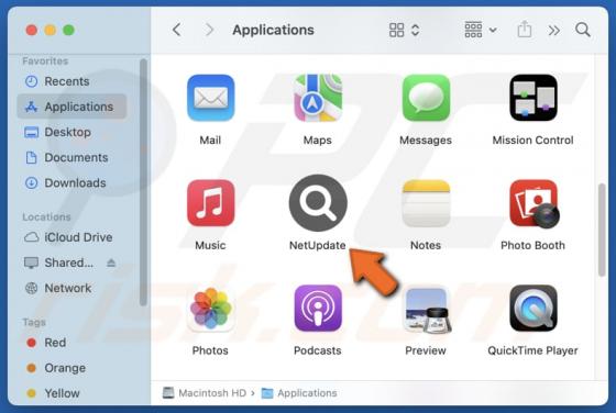 NetUpdate Adware (Mac)