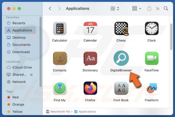 DigitalBrowser Adware (Mac)