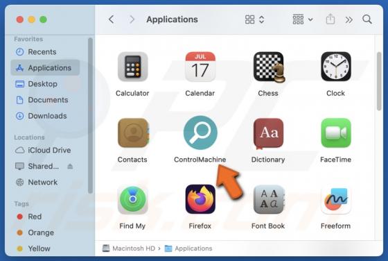 ControlMachine Adware (Mac)