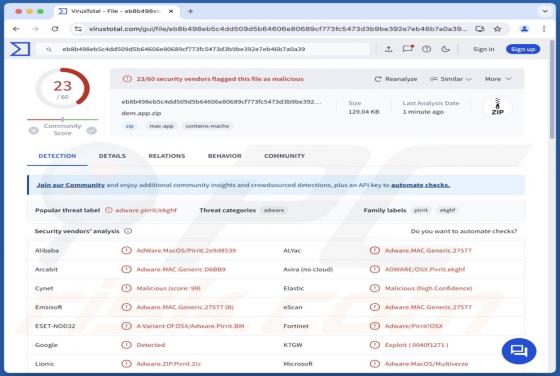 Dem.app Adware (Mac)