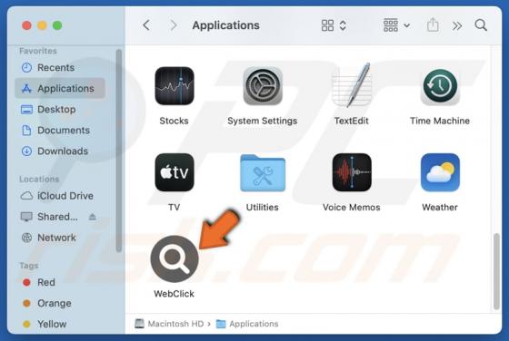 WebClick Adware (Mac)