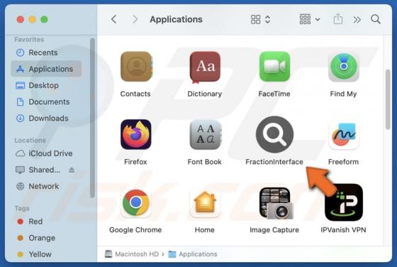 FractionInterface Adware (Mac)