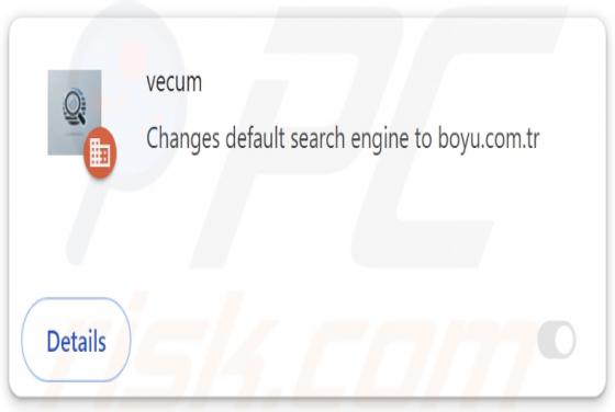 vecum Browser Hijacker