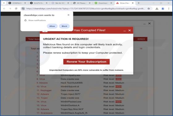 Cleandiskpc.com Ads
