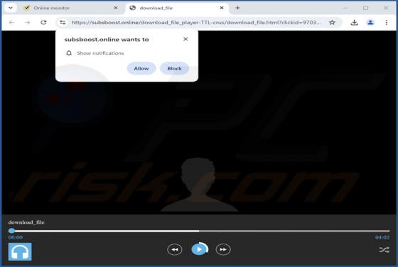 Subsboost.online Ads