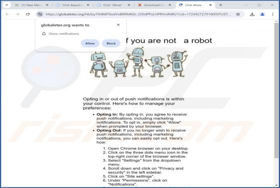 Globaletes.org Ads