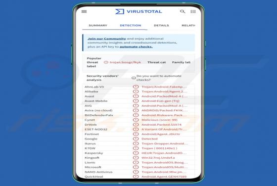 Rocinante Trojan (Android)