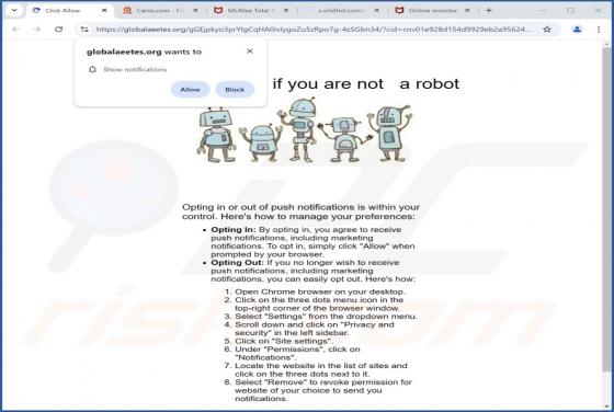 Globalaeetes.org Ads