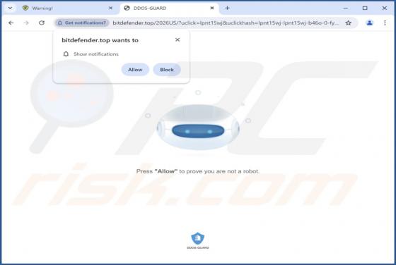 Bitdefender.top Ads