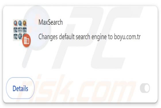MaxSearch Browser Hijacker