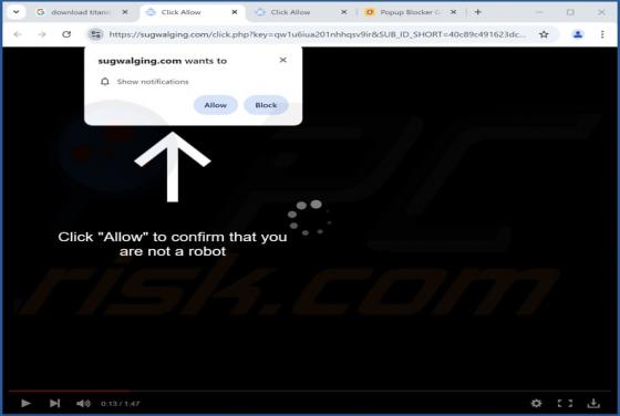 Sugwalging.com Ads