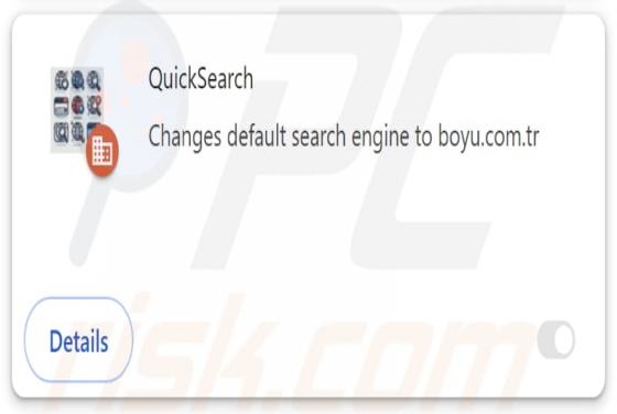 QuickSearch Browser Hijacker