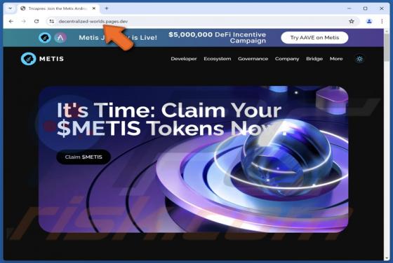 Claim $METIS Scam
